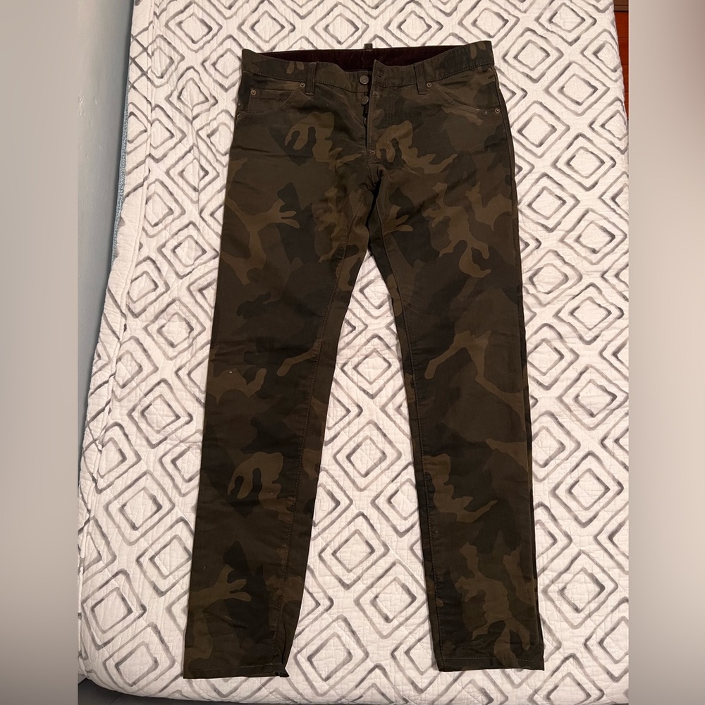 DSQUARED CAMO PANTS